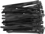 YATO OPASKA PLASTIK CZARNA  7,6*150 /50szt