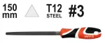 YATO PILNIK DO METALU TRÓJKĄTNY 150mm #3 62338