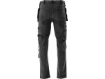 YATO SPODNIE ROBOCZE STRETCH JEANS STEEL GREY ROZM.  M