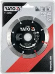 YATO TARCZA DIAMENTOWA 115 SEGMENTOWA    59961...