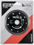 YATO TARCZA DIAMENTOWA 115 TURBO DO GRESU   59981...