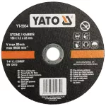 YATO TARCZA DO KAMIENIA 125*3,2*22  5933...