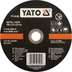 YATO TARCZA DO METALU INOX 125*2,5*22   6104...