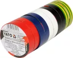 YATO TAŚMA ELEKTROIZOLACYJNA 12mmx10m MIX/10szt.