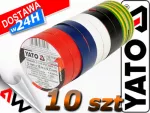 YATO TAŚMA ELEKTROIZOLACYJNA 12mmx10m MIX/10szt.