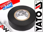 YATO TAŚMA ELEKTROIZOLACYJNA 15mmx20m CZARNA 8159