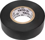 YATO TAŚMA ELEKTROIZOLACYJNA 19mmx20m CZARNA 8165