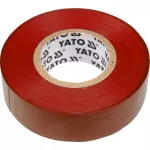 YATO TAŚMA ELEKTROIZOLACYJNA 19mmx20m CZERWONA