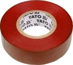 YATO TAŚMA ELEKTROIZOLACYJNA 19mmx20m CZERWONA