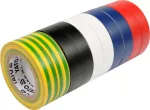 YATO TAŚMA ELEKTROIZOLACYJNA 19mmx20m MIX/10szt.