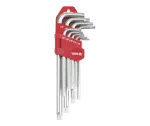 YATO TORX  9szt/B.DŁ.   0512 T10-T50 Z OTWOREM.