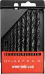 YATO WIERTŁO DO METALU HSS kpl.10szt. /1-10mm/4461...