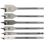 YATO WIERTŁO ŁOPATKOWE KPL. 6szt. 10-25