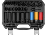 YATO ZESTAW NASADEK UDAROWYCH 1/2"  27elem.