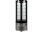 YATO GASTRO WITRYNA CHŁODNICZA 400L 68x68x175 CZARNA