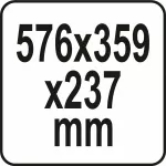 YATO POJEMNIK SYSTEMOWY B24P S1...