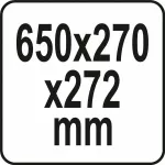 YATO SKRZYNKA NARZĘDZIOWA P65P S1