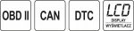 YATO TESTER DIAGNOSTYCZNY OBD/EOBD