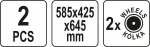 YATO ZESTAW SKRZYNEK 2szt. 42BP45B S1...