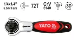 YATO GRZECHOTKA OBR.GŁOW. 1/4" 2W1  03311
