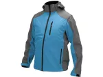 YATO KURTKA SOFTSHELL Z KAPTUREM NIEBIESKA ROZM. XXL