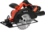 YATO PILARKA TARCZOWA  18V 165mm   1x2,0Ah
