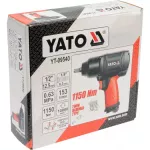 YATO PNEUMATYCZNY KLUCZ UDAROWY  1/2" 1150Nm  09540