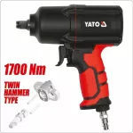 YATO PNEUMATYCZNY KLUCZ UDAROWY  1/2" 1700Nm  09544