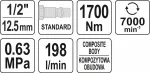 YATO PNEUMATYCZNY KLUCZ UDAROWY  1/2" 1700Nm  09544