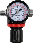 YATO REDUKTOR CIŚNIENIA + MANOMETR 1/4"      2381