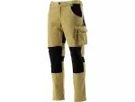 YATO SPODNIE 4WAY STRETCH SERWAL KHAKI R. XXXL