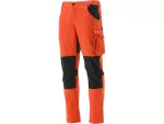 YATO SPODNIE 4WAY STRETCH SERWAL ORANGE R. XL