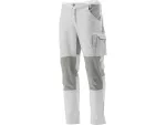 YATO SPODNIE 4WAY STRETCH SERWAL WHITE R. L