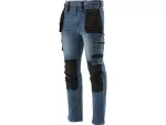 YATO SPODNIE STRETCH JEANS DARK BLUE ROZM.XXL