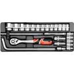 YATO ZESTAW KLUCZY   1/2"  25el