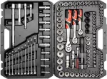 YATO ZESTAW KLUCZY  120el  1/2"/3/8"/1/4 XL