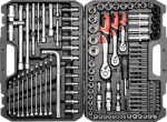 YATO ZESTAW KLUCZY  128el  1/2"/3/8"/1/4"