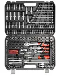 YATO ZESTAW KLUCZY  216el  1/2"/3/8"/1/4" XXL