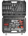 YATO ZESTAW KLUCZY  216el  1/2"/3/8"/1/4" XXL