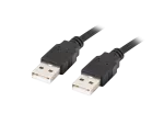 KABEL USB-A M/M 2.0 1.8M CZARNY LANBERG