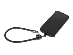 KABEL USB-C M/M SMYCZ / BRELOK 0.3M 240W CZARNY LANBERG