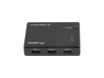 SWITCH VIDEO LANBERG 3X HDMI CZARNY + PORT MICRO USB + PILOT