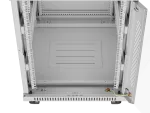 SZAFA INSTALACYJNA RACK STOJĄCA 19" 15U 600X800 SZARA DRZWI PRZESZKLONE LCD LANBERG (FLAT PACK) V2