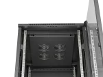 SZAFA INSTALACYJNA RACK STOJĄCA 19" 22U 600X800 CZARNA DRZWI PRZESZKLONE LANBERG (FLAT PACK)