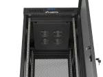 SZAFA INSTALACYJNA RACK STOJĄCA 19" 37U 600X800 CZARNA DRZWI PERFOROWANE LCD LANBERG (FLAT PACK) V2