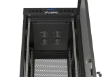 SZAFA INSTALACYJNA RACK STOJĄCA 19" 42U 600X800 CZARNA DRZWI PERFOROWANE LCD LANBERG (FLAT PACK) V2