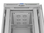 SZAFA INSTALACYJNA RACK STOJĄCA 19" 42U 800X1000 SZARA DRZWI PRZESZKLONE LCD LANBERG (FLAT PACK) V2
