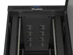SZAFA INSTALACYJNA RACK STOJĄCA 19" 47U 800X1200 CZARNA DRZWI PERFOROWANE LCD LANBERG (FLAT PACK) V2