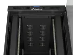 SZAFA INSTALACYJNA RACK STOJĄCA 19" 47U 800X1200 CZARNA DRZWI PRZESZKLONE LCD LANBERG (FLAT PACK) V2