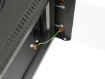 SZAFA INSTALACYJNA RACK WISZĄCA 10" 4U 300X300 CZARNA DRZWI PRZESZKLONE LANBERG (FLAT PACK)